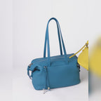 Genuine Leather Crossbody Tote Bag for Women Korean Style Light Luxury Shoulder Handbag